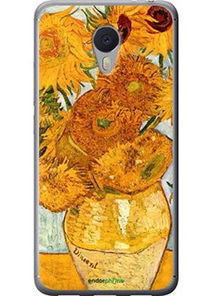 Чохол на meizu m3 note вінсент ван гог. соняшники "162t-256-2448"