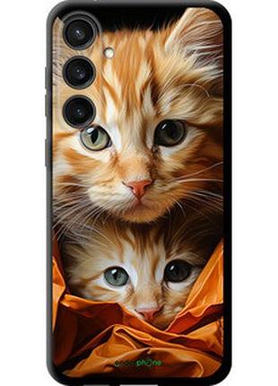 Чехол на samsung galaxy s23 fe котики 2 "5664b-3136-2448"