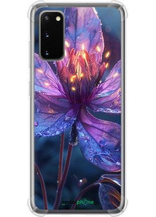 Чехол на samsung galaxy s20 магический цветок "6038sp-1824-2448"