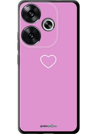Чехол на xiaomi redmi turbo 3 5g сердце 2 "4863b-3802-2448"