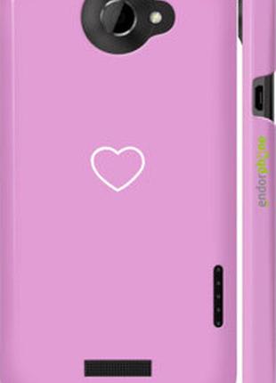 Чохол на htc one x+ серце 2 "4863c-69-2448"
