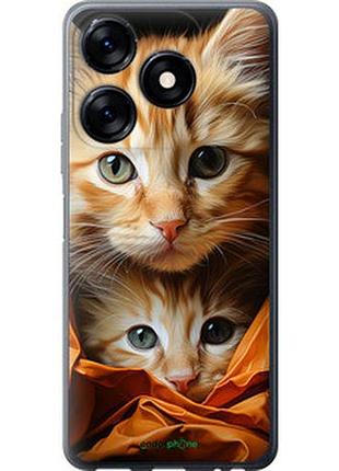 Чехол на tecno spark 10 котики 2 "5664u-3023-2448"
