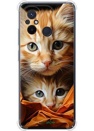 Чехол на xiaomi redmi 12c котики 2 "5664sp-2962-2448"