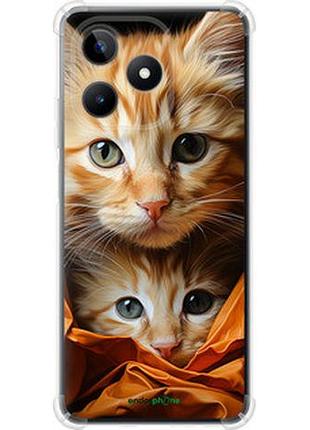 Чехол на realme c51 котики 2 "5664sp-3467-2448"
