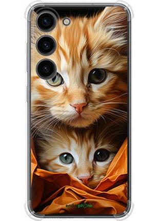 Чехол на samsung galaxy s23 котики 2 "5664sp-2907-2448"