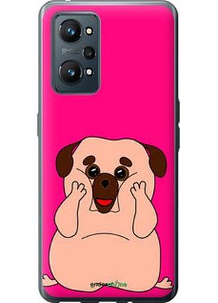 Чохол на realme gt neo 2 веселий мопс "4908u-2489-2448"
