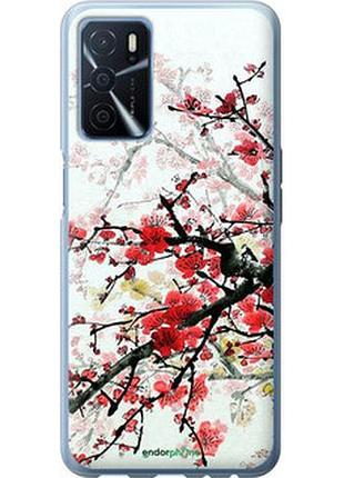 Чохол на oppo a54s квітучий кущ "831u-3473-2448"