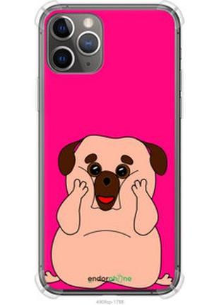 Чохол на iphone 11 pro веселий мопс "4908sp-1788-2448"