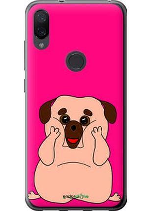 Чохол на xiaomi mi play веселий мопс "4908u-1644-2448"