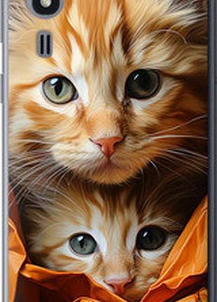 Чехол на samsung galaxy a2 core a260f котики 2 "5664u-1683-2448"