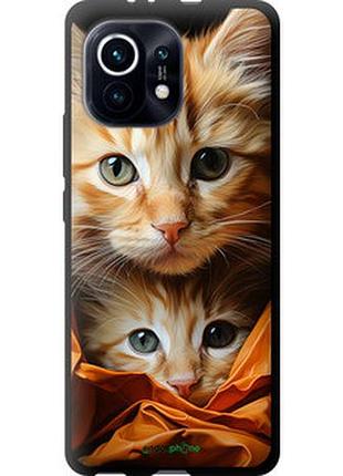 Чехол на xiaomi mi 11 котики 2 "5664b-2253-2448"