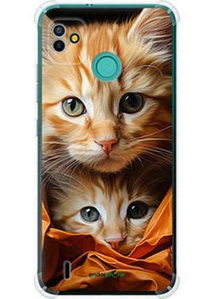 Чехол на tecno pop 5 bd2p котики 2 "5664sp-2412-2448"