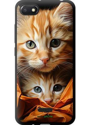 Чехол на xiaomi redmi 6a котики 2 "5664b-1531-2448"