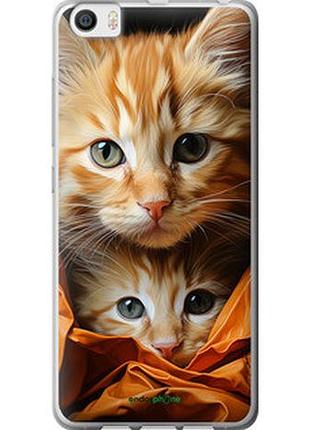 Чехол на xiaomi mi5 котики 2 "5664t-180-2448"
