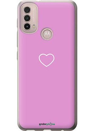 Чехол на motorola e40 сердце 2 "4863u-2660-2448"