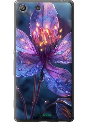 Чехол на sony xperia m5 e5633 магический цветок "6038u-217-2448"