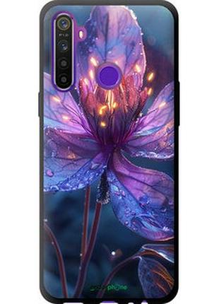 Чехол на realme 5 магический цветок "6038b-1862-2448"
