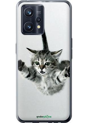 Чехол на realme 9 летящий котёнок "2322u-2866-2448"