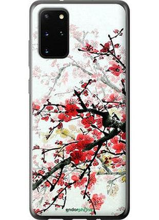 Чехол на samsung galaxy s20 plus цветущий куст "831u-1822-2448"