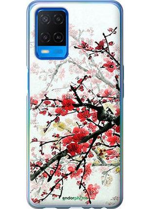 Чехол на oppo a54 цветущий куст "831u-2306-2448"