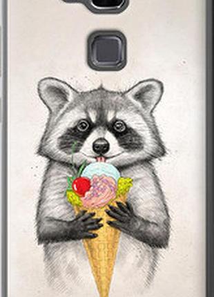 Чехол на huawei ascend mate 7 енотик с мороженым "4602u-140-2448"