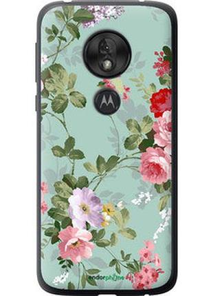 Чохол на motorola moto g7 play квіткові шпалери 2 "862u-1656-2448"