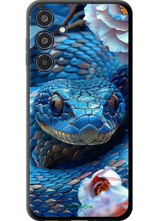 Чехол на samsung galaxy m35 5g blue snake "6079b-3738-2448"