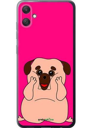 Чохол на samsung galaxy a05 веселий мопс "4908u-3355-2448"