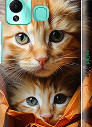 Чехол на infinix hot 12 play котики 2 "5664m-2759-2448"