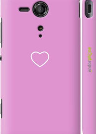 Чехол на sony xperia sp m35h сердце 2 "4863m-280-2448"