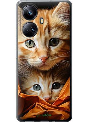 Чехол на realme 10 pro plus котики 2 "5664u-2944-2448"