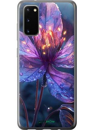 Чехол на samsung galaxy s20 магический цветок "6038u-1824-2448"