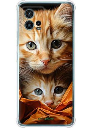 Чехол на motorola g72 котики 2 "5664sp-2859-2448"