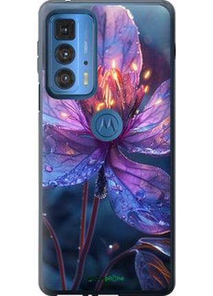 Чехол на motorola edge 20 pro магический цветок "6038u-2662-2448"