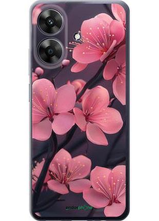 Чехол на realme narzo n61 пурпурная сакура "6075u-3974-2448"