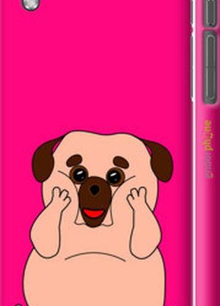 Чохол на htc desire 816 веселий мопс "4908m-169-2448"