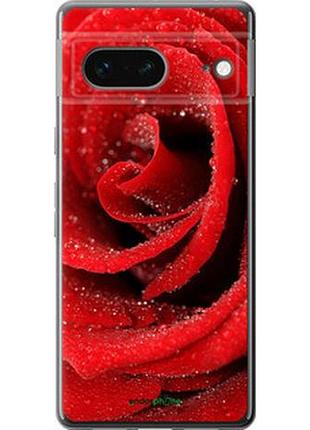 Чехол на google pixel 7 красная роза "529u-2839-2448"