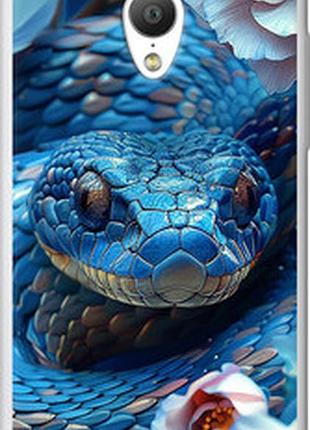 Чехол на meizu mx3 blue snake "6079u-310-2448"