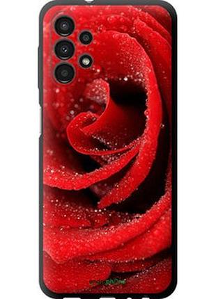 Чехол на samsung galaxy a13 a135f красная роза "529b-2498-2448"