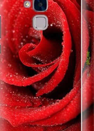 Чехол на huawei honor 5c красная роза "529m-356-2448"