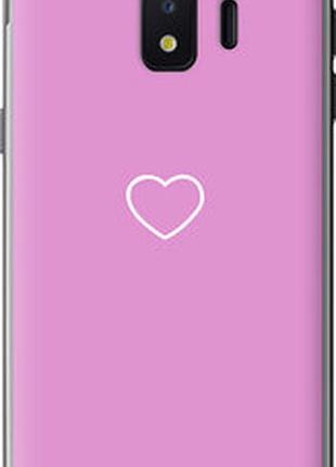 Чехол на samsung galaxy j2 core сердце 2 "4863u-1565-2448"