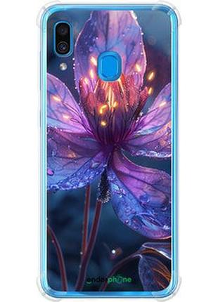 Чехол на samsung galaxy a20 2019 a205f магический цветок "6038sp-1761-2448"
