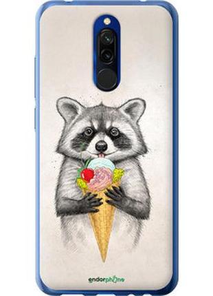 Чохол на xiaomi redmi 8 єнотик з морозивом "4602t-1806-2448"