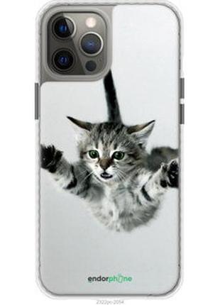 Чохол на iphone 12 pro max летючий кошенят "2322pc-2054-2448"