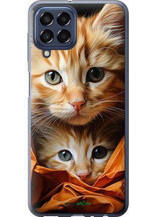 Чехол на samsung galaxy m33 m336b котики 2 "5664u-2633-2448"