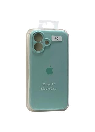 Чехол силиконовый для iphone 17 silicone case orig full camera №70 4you
