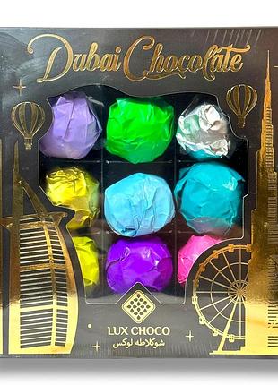 Дубайские конфеты lux choco black (9 вкусов) 340грамм
