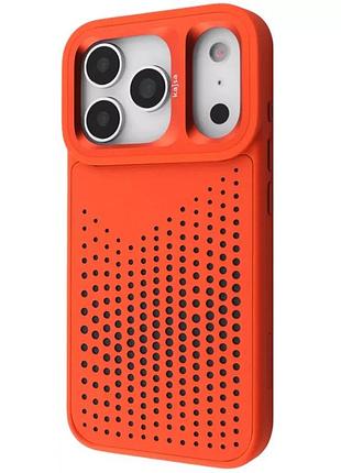 Чохол kajsa circle with magnetic ring iphone 17 pro max orange