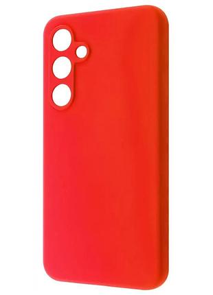 Чохол wave full silicone cover samsung galaxy a37 red