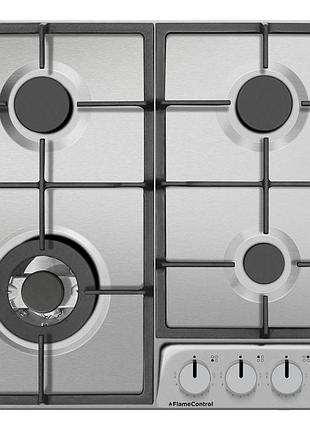 Варочная поверхность hansa bhgi63170 газовая, 59см, чугун, нерж